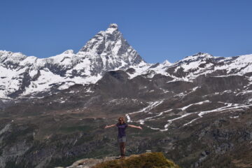 Sua Maestà il Cervino dalla Punta Fontanafredda