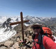 In vetta al Mont Glacier