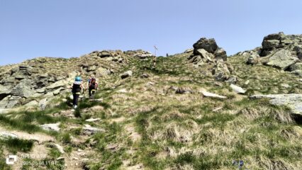  Verso la cima del M.Tovo.