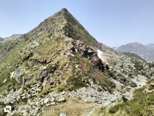  Colle della finestra e cresta est.