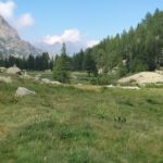 Alpeggi di Lious lungo la discesa 