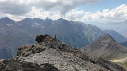 Salendo a Cima Fauri Sud