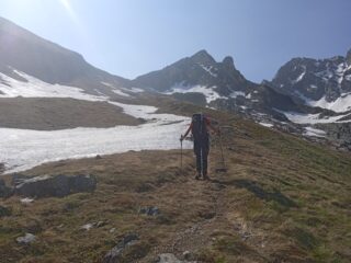 Verso il Colle Vej del Bouc 