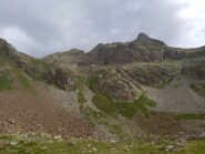Cima Sud di Valrossa dal Lago di Valscura 