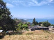 Il panorama da inizio sentiero