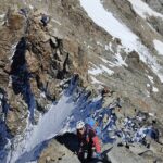 Un tratto di cresta dopo il Pizzo Bianco