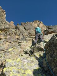 Prima parte di salita.