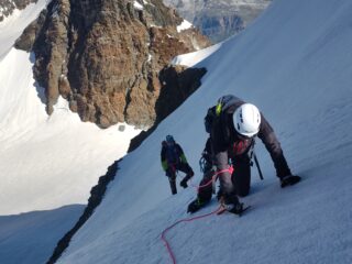 In uscita dallo scivolo Ovest