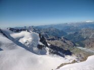 Dalla vetta, val D'Ayas