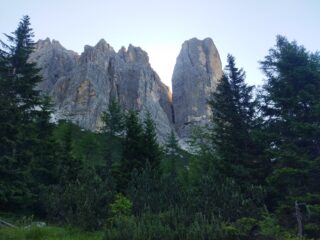 Punta Agordo e Torre Venezia da Ovest 