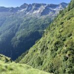 La vallata dall'uscita intermedia