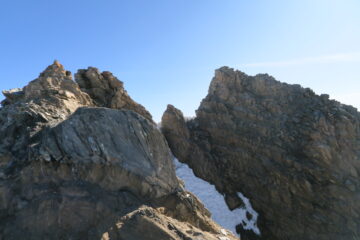 sulla destra il Petit Golliat