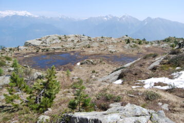 Al Lac Couvert, quasi al colle