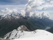Lago di Pontechianale dalla cima