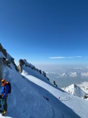 Vista degli ultimi metri di via