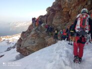 nel primo tratto verso il Mantova un po' di rallentamenti.