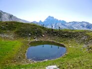 Il piccolo, appartato lago delle Rossette