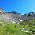 La pietraia finale che porta in dorsale