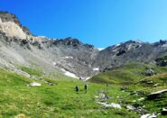 La pietraia finale che porta in dorsale
