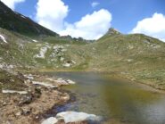 Il valloncello da risalire verso il colletto.