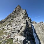 la parte finale della cresta