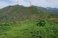 Il percorso dalla vetta del M. Croce alla Massa del Turlo