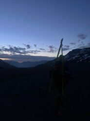 le prime luci dell'alba