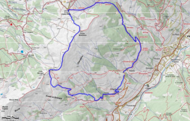 traccia gps su cartina fraternali