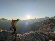 Golden hour in vetta