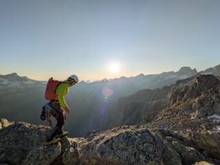 Golden hour in vetta