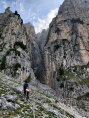 Quasi all'attacco della via