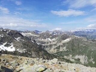 Panorama verso la Testa Rimà