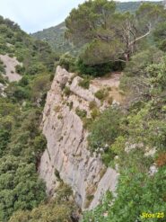 settore Tyrolienne dall'alto