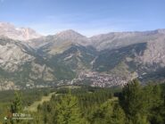 Panorama da punta Colomion.