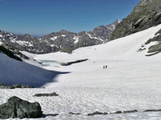 ...pian delle Cascine, ancora in basso rispetto alle cime della giornata.
