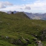 Il nuovo bivacco Chardoney  fotografato dall'omonimo alpeggio