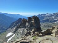 La seconda disarrampicata vista da monte