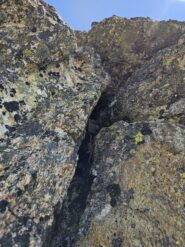 Il blocchetto di legno con cordone della fessura di L4