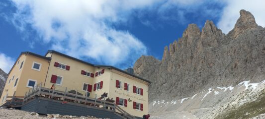 Il rifugio Re Alberto