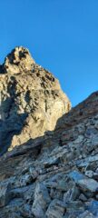 Al colle delle Cadreghe di Viso...la cresta SE del Visolotto ed il picco Montaldo