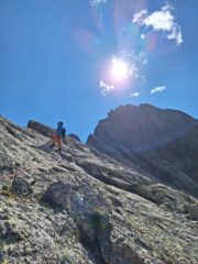 Nella zona abbattuta centrale, dove sbucano le vie sportive
