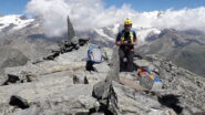 socio in vetta al Rothorn grande..