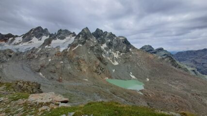 Sguardo verso la bocchetta dalla Marinelli