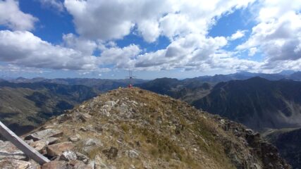 sulla cima