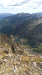 Il lago dall'alto