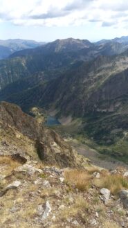 Il lago dall'alto