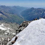 dalla cima... laggiù la val Grande di Lanzo