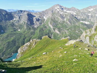 salendo ai piani superiori del Sulè.