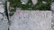 Anno di costruzione della mulattiera