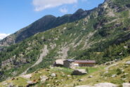 L’arrivo al Rifugio Bonze